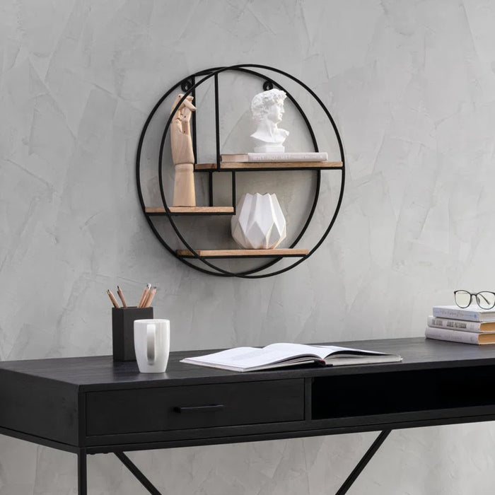 Aberdeen 3 Piece Circle Accent Shelf