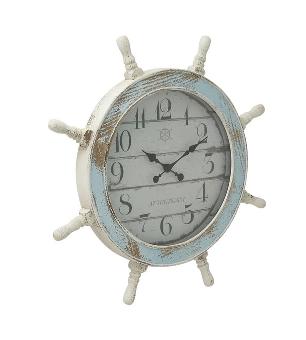 Mabel Wood Wall Clock