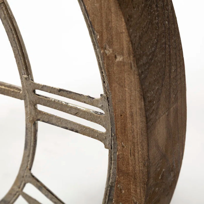 Aekjot Solid Wood Wall Clock