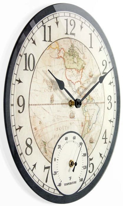 Swepsonville Glass Wall Clock