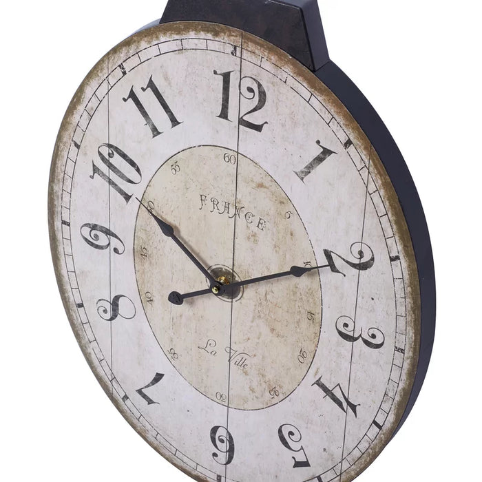 Trappe Metal Wall Clock
