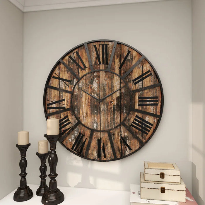 Sandia Wood Wall Clock