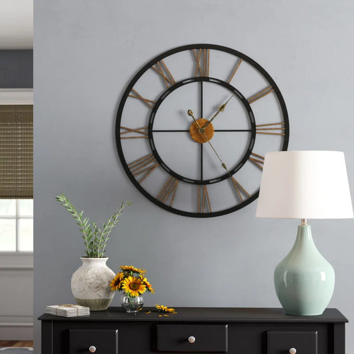 Geoghegan Metal Wall Clock