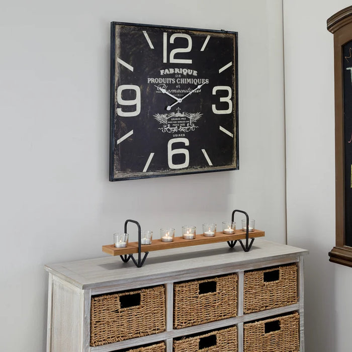 Philo Wood Wall Clock