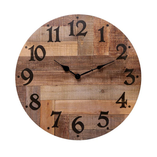 Milliner Manufactured Wood Wall Clock