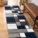 Contemporary Geometric Boxes Area Rug