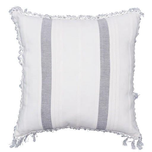 Creasey Fringed Cotton Throw Pillow