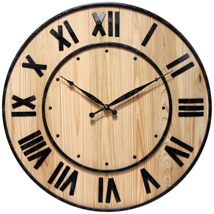 Northrop Wood Wall Clock