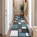 Contemporary Geometric Boxes Area Rug