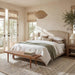 Contemporary Trellis Shag Rug, Soft Polyester Area Rug for Home Décor