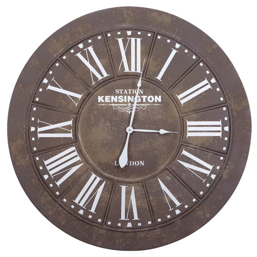 Heptinstall Metal Wall Clock