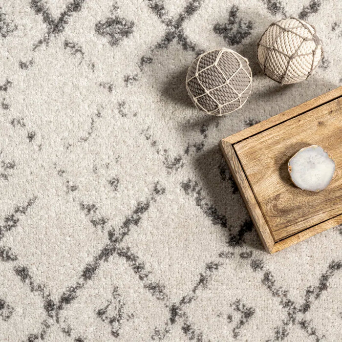 Moroccan Giannini Indoor Area Rug, Soft Transitional Rug for Modern Spaces