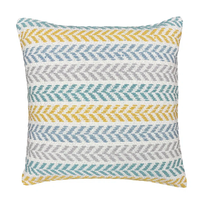 Mcpherson Chevron Cotton Throw Pillow