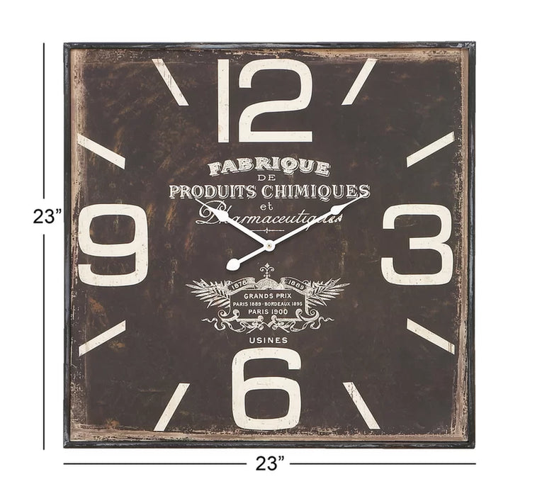 Philo Wood Wall Clock