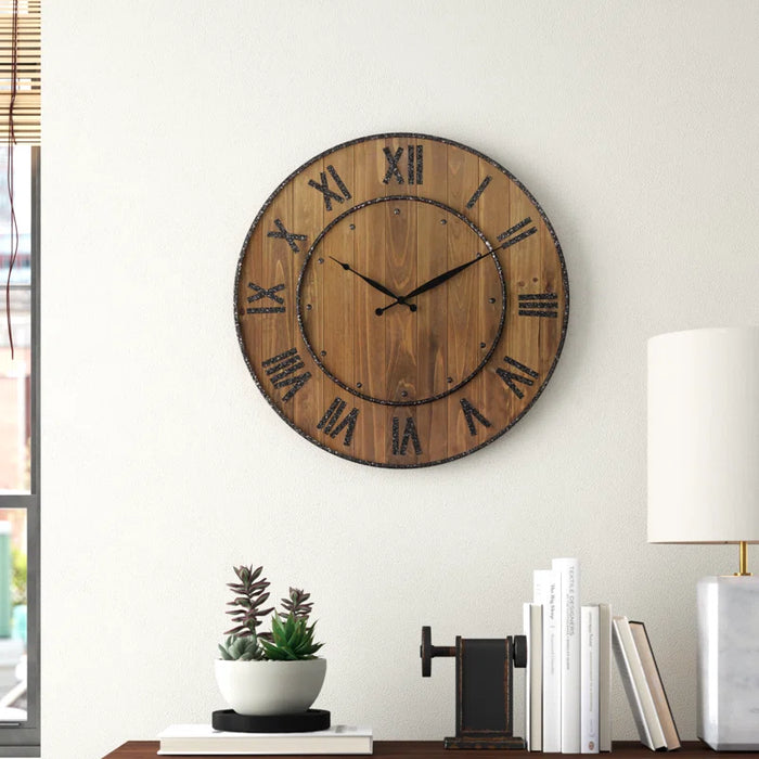 Northrop Wood Wall Clock