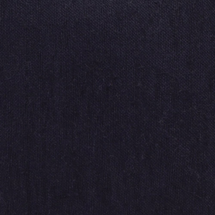 20" X 20" Black Linen Zippered Pillow