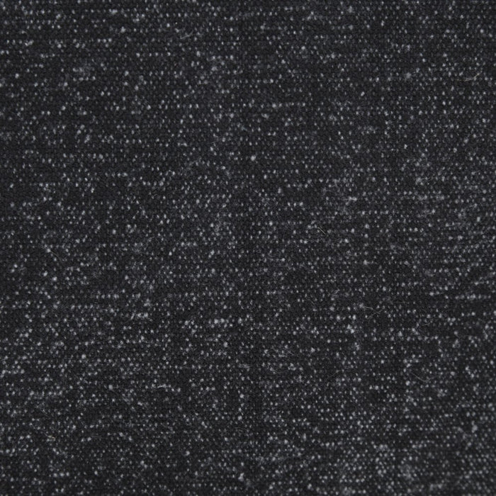 20" Black Cotton Throw Pillow
