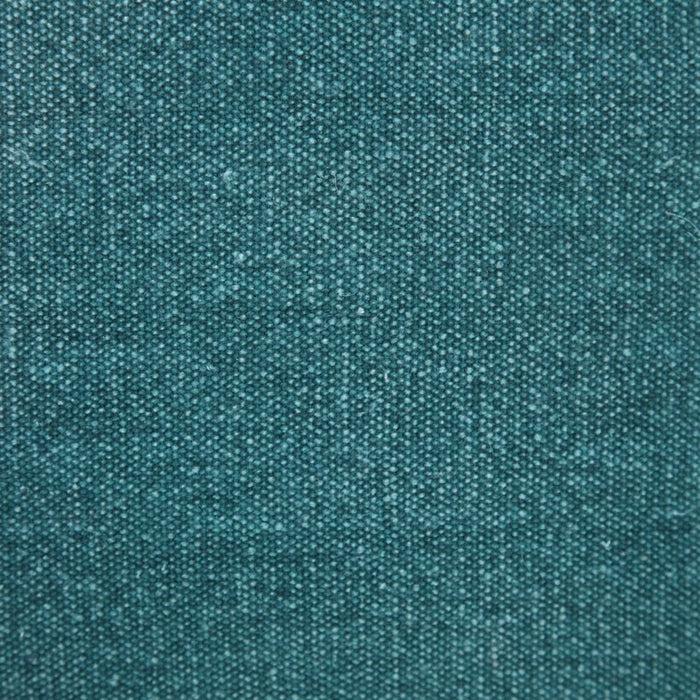20" X 20" Emerald Green 100% Cotton Zippered Pillow