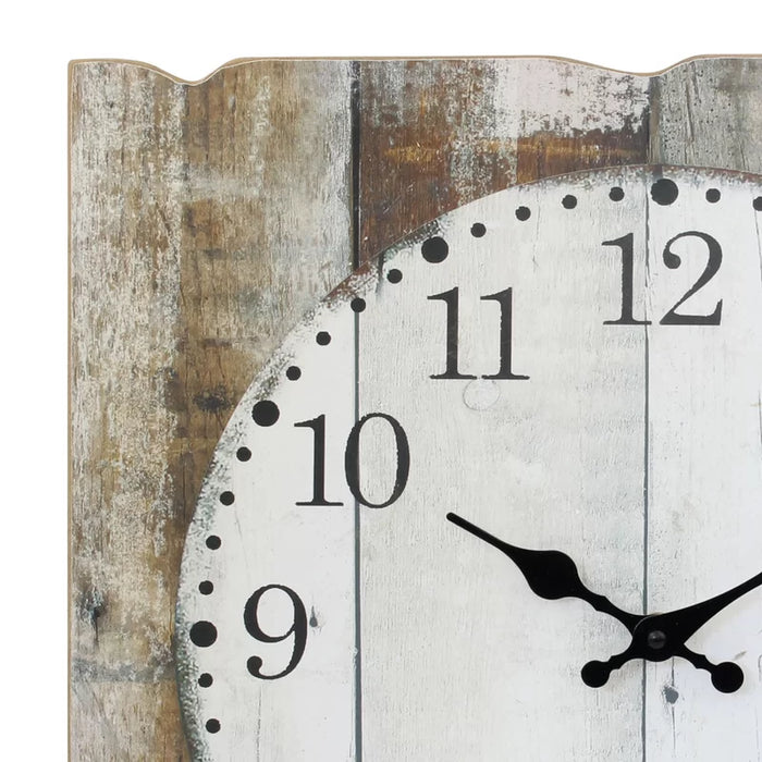 Marronnier Manufactured Wood Wall Clock