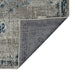 Close-up of a patterned rug with a white background