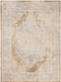 Beige and brown patterned rug with a diamond design