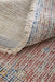 Close-up of textured fabric with a patterned edge