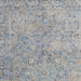 Textured blue and beige patterned fabric