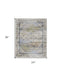 Rug with dimensions 36" x 24" on a white background