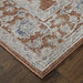 Close-up of a patterned rug on a wooden floor