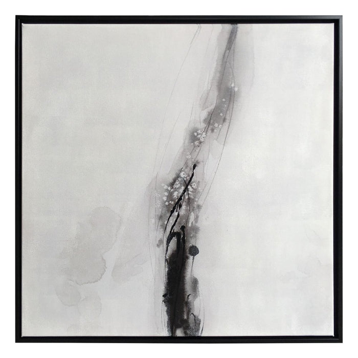 Raven Mist II Black Floater Frame Wall Art