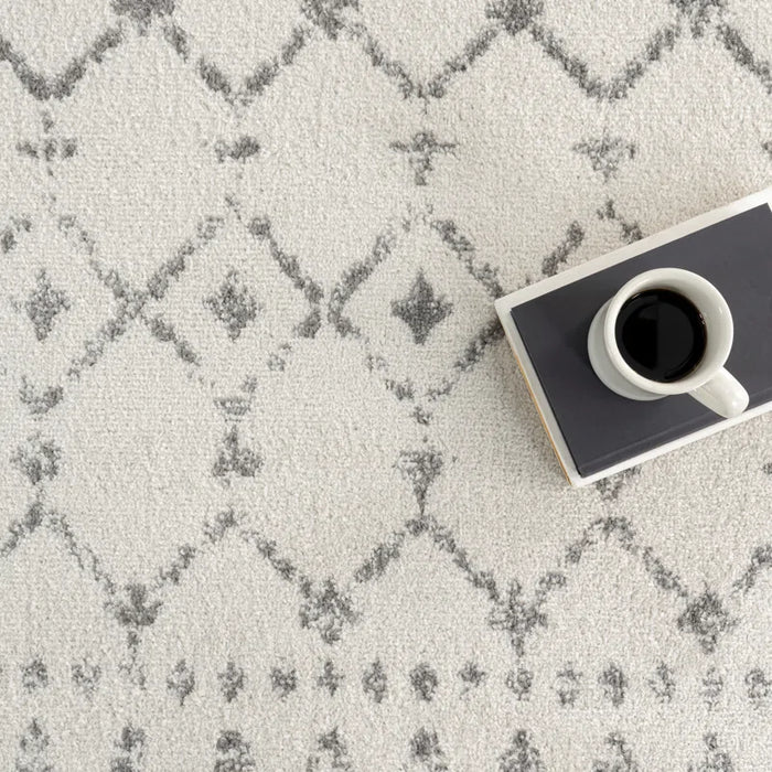 Moroccan Giannini Indoor Area Rug, Soft Transitional Rug for Modern Spaces