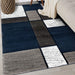 Contemporary Geometric Boxes Area Rug