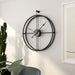 Plemons Metal Wall Clock