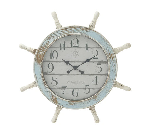 Mabel Wood Wall Clock