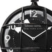 Black clock face with 'Grand Hotel New York City' branding