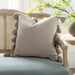 Vivienne Tassels Cotton Throw Pillow