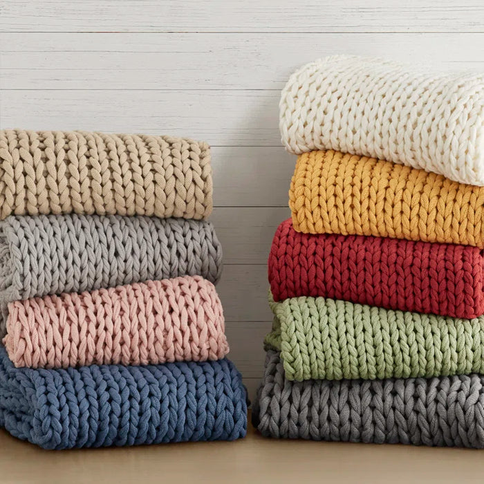 Madison Handmade Chunky Double Knit Throw