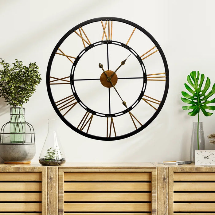 Geoghegan Metal Wall Clock