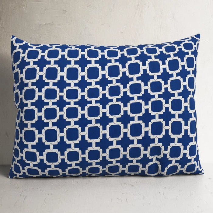 Dex Geometric Reversible Throw Pillow