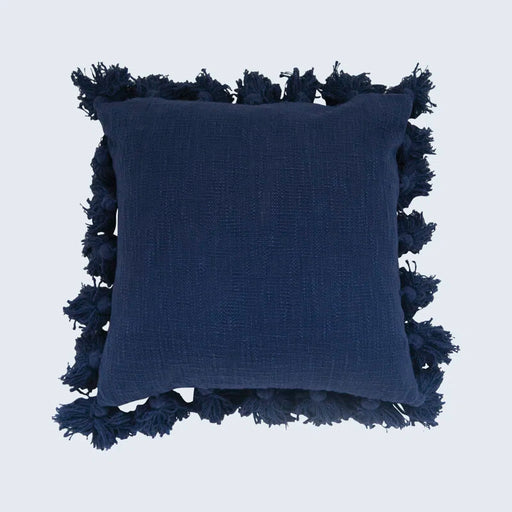 Vivienne Tassels Cotton Throw Pillow