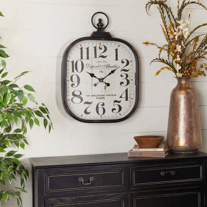 Adylenne Metal Wall Clock