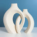 Christiam 2 Piece Handmade Ceramic Table Vase