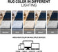 Contemporary Geometric Boxes Area Rug