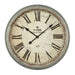 Oglethorpe Metal Wall Clock