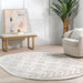 Contemporary Trellis Shag Rug, Soft Polyester Area Rug for Home Décor