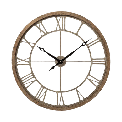 Aekjot Solid Wood Wall Clock