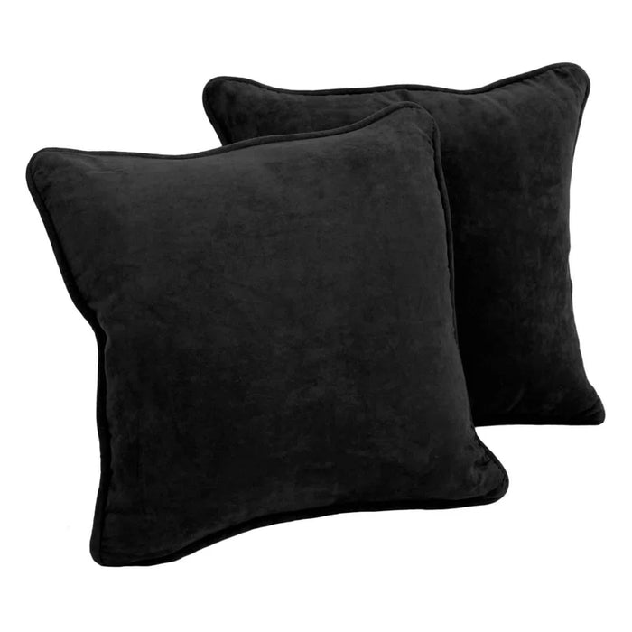 Ariaunna Microsuede Reversible Throw Pillow