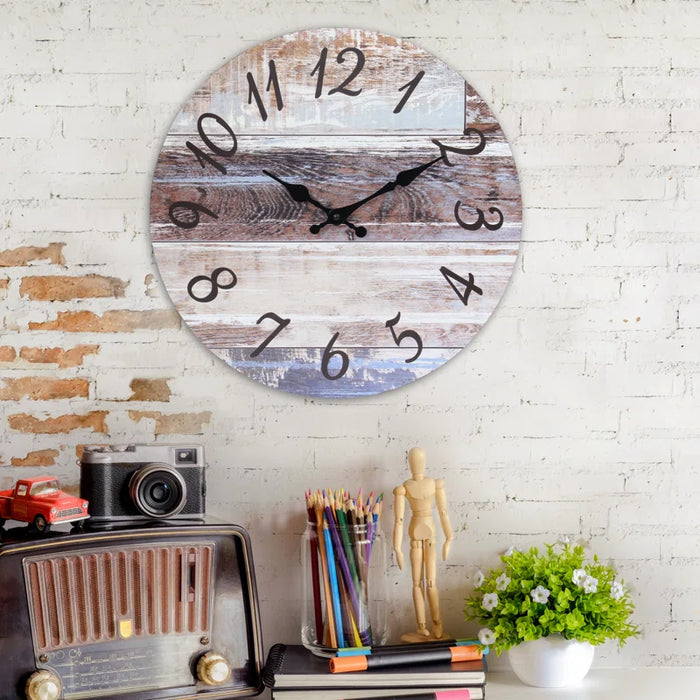 Donna Wood Wall Clock