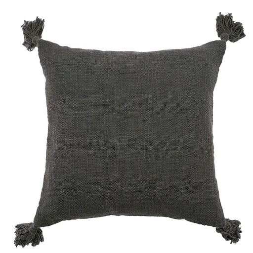 Remi Tassels Cotton Throw Pillow