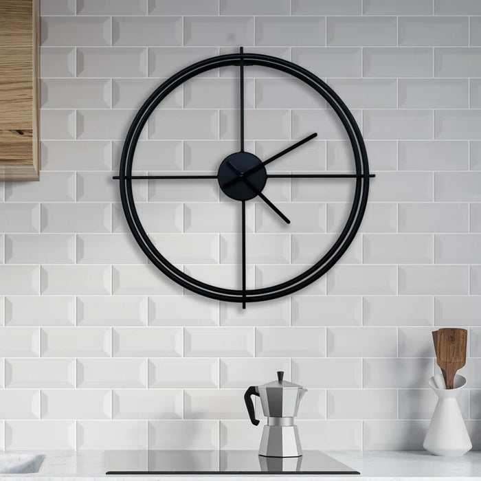 Metal Wall Clock